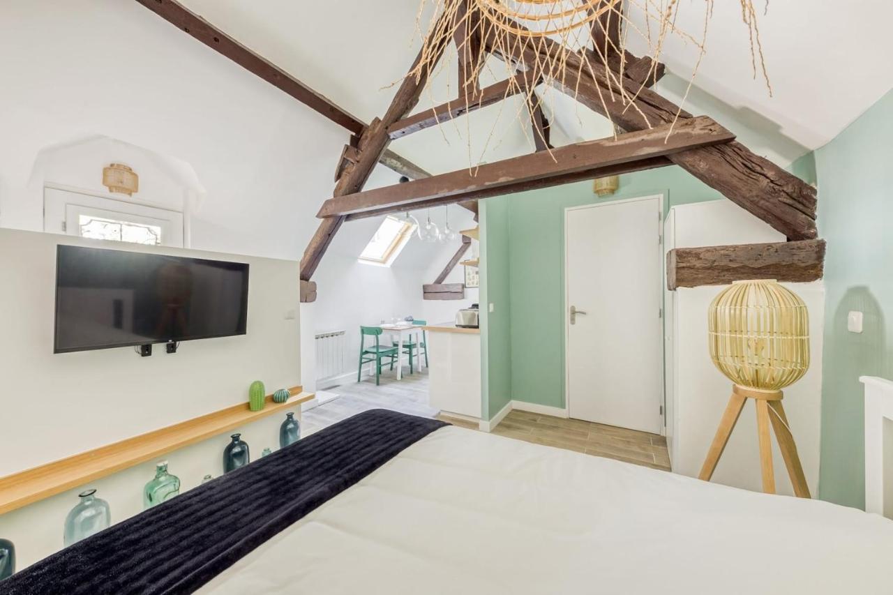 Апартаменты Le Lime Studio Green Карьер-Су-Пуаси Экстерьер фото