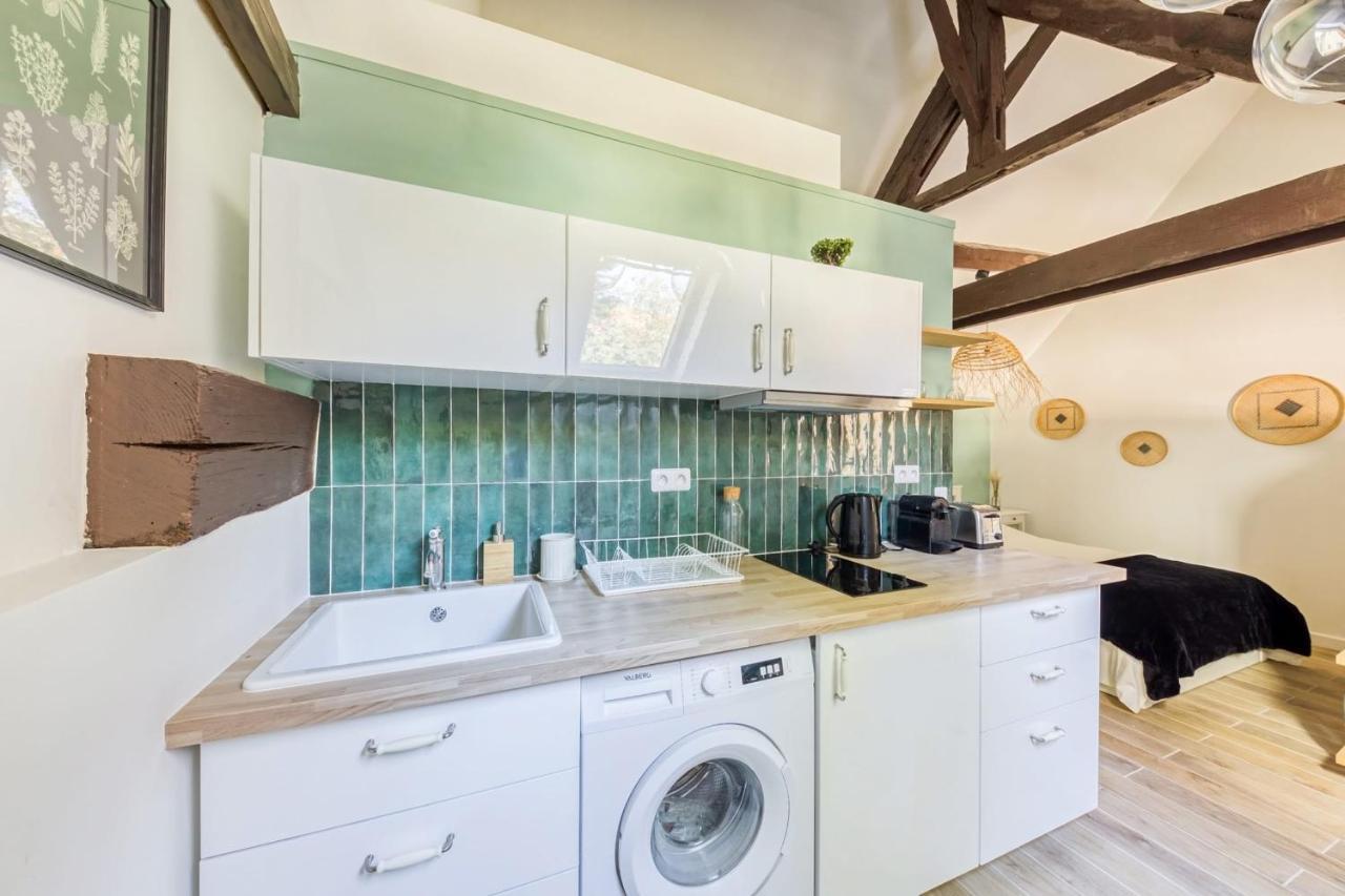 Апартаменты Le Lime Studio Green Карьер-Су-Пуаси Экстерьер фото