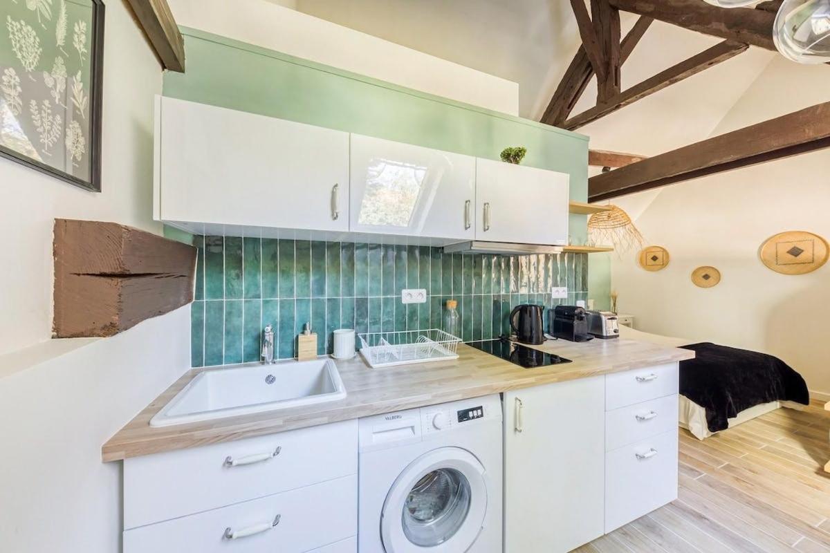 Апартаменты Le Lime Studio Green Карьер-Су-Пуаси Экстерьер фото